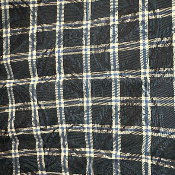 Robert Graham Navy/White Gingham, Long Sleeve, Classic Fit, Button Down - L - Picture 5 of 8